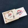 wood heart shape usb,wedding usb