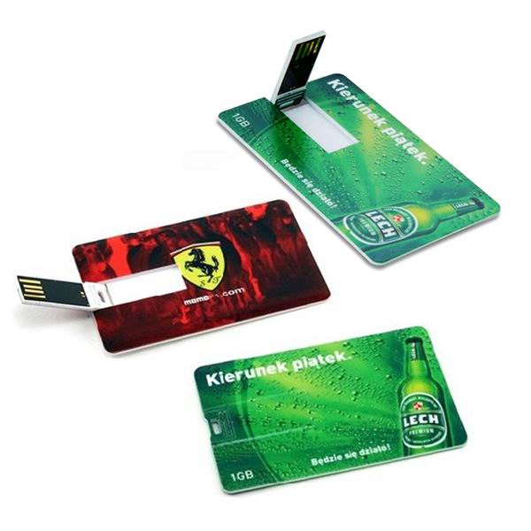 card usb flash drives with company logo