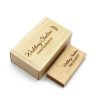 bamboo wood usb box set