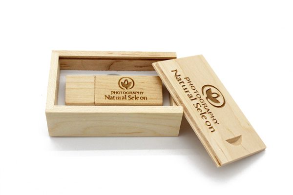 wooden memory stick