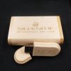custom logo on wood usb