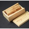 Swivel Wood USB Flash Drive with Wood Box
