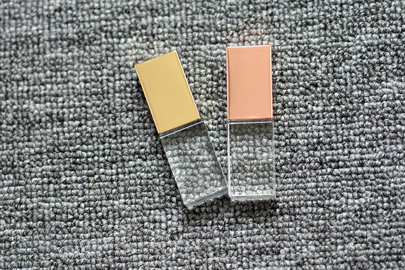 S-360 Crystal USB Flash Drive with Metal Cap