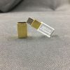 personalised usb crystal gold
