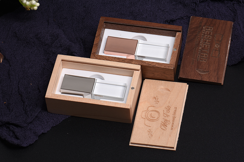 S-360 Crystal USB Flash Drive with Box packing