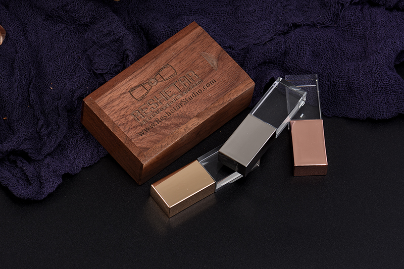 custom crystal usb for photo