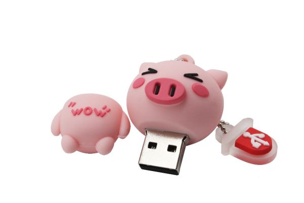 Cartoon shape PVC Custom USB