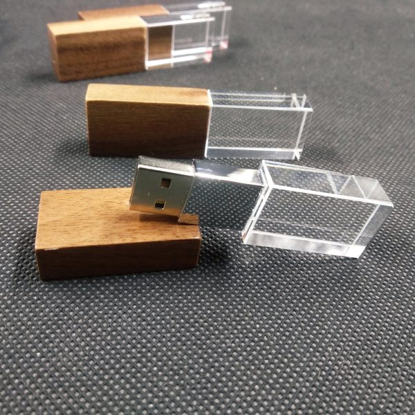 walnut wood usb drive,crystal usb drive,custom usb