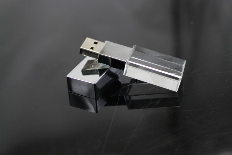 crystal usb sticks