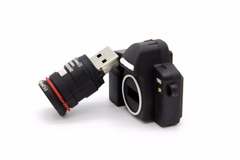 Camera shape PVC Custom USB