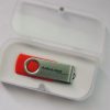twist usb sticks with plastic box
