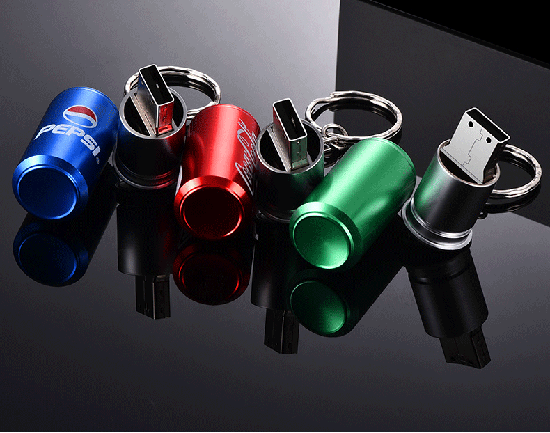 M-240 Metal Bottle Shape USB Flash Drive