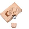 branded wooden usb stick