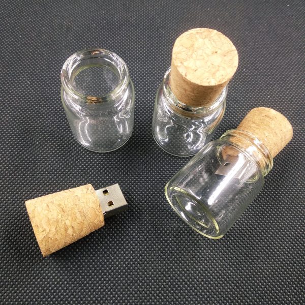wishing bottle shape usb drive with logo