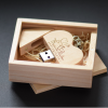 heart shape usb flash drive for storing photos