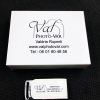 printed logo on box