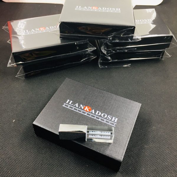 key shape usb drive black box packing
