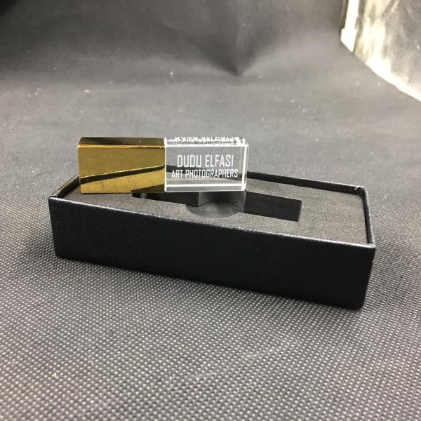 crystal usb with gift box