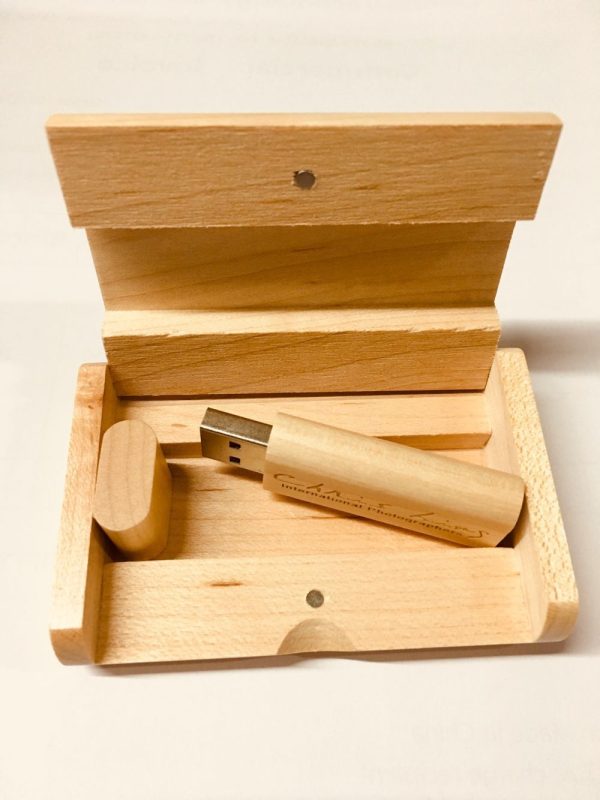 engraved usb,maple usb for wedding