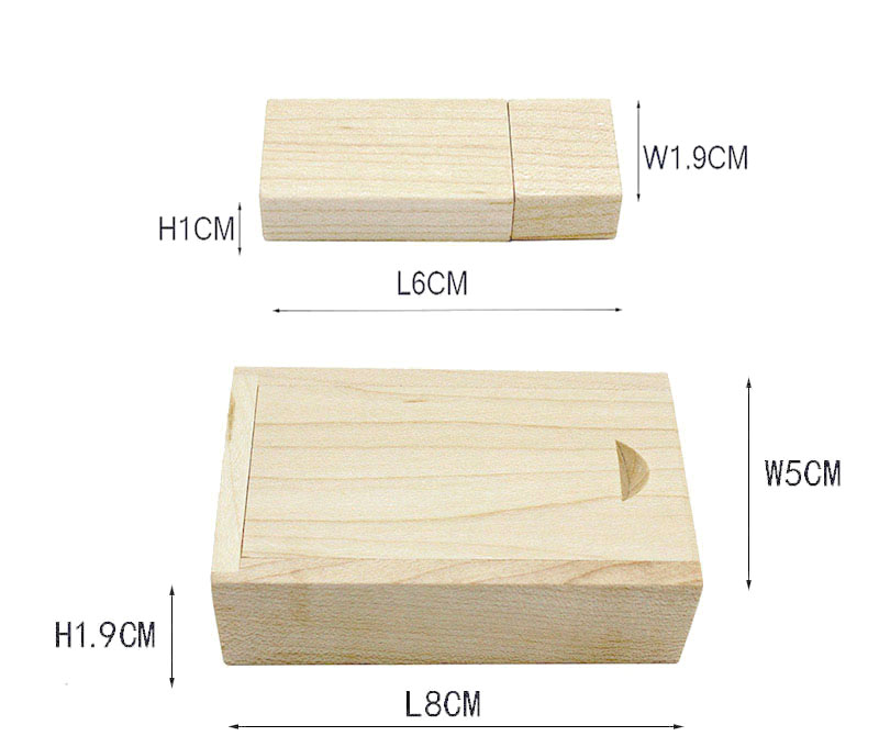 W-263 Wood USB Flash Drive