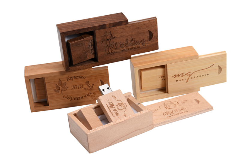 W-267 Wood USB Flash Drive
