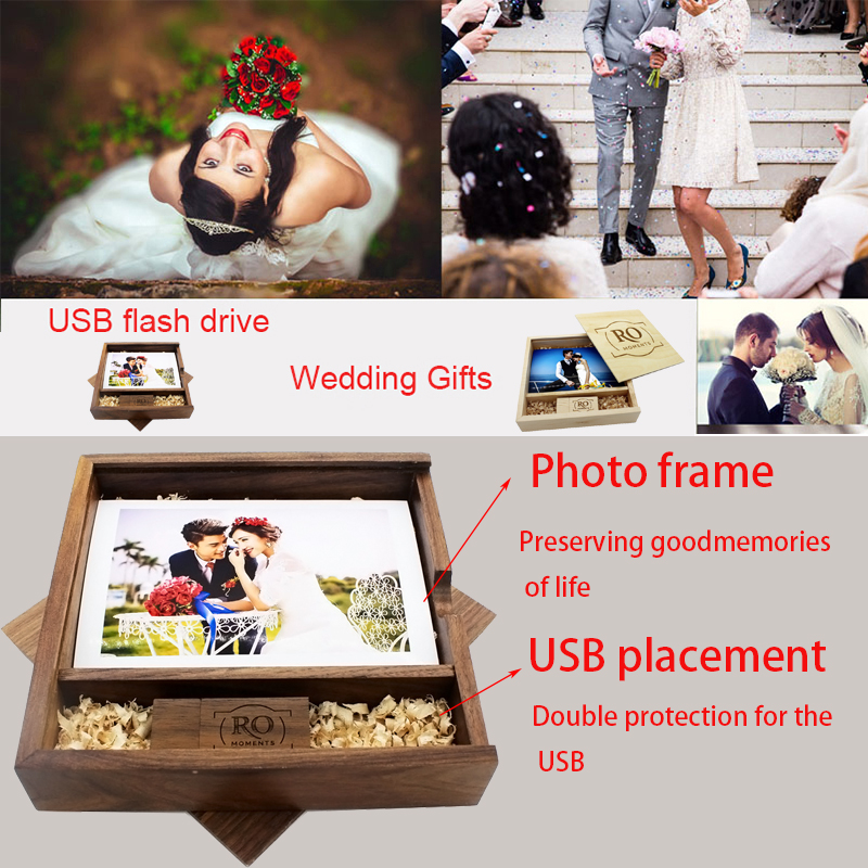 Photo Album Wood Box