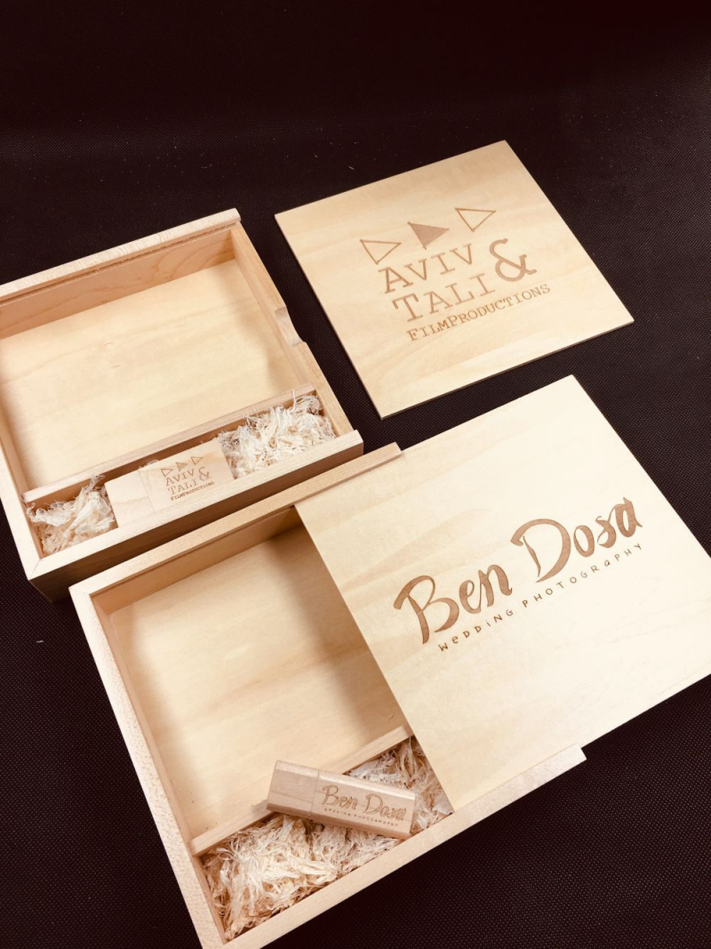 Photo Album Wood Box