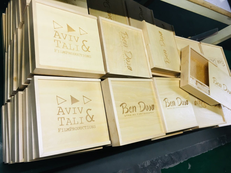 Photo Album Wood Box