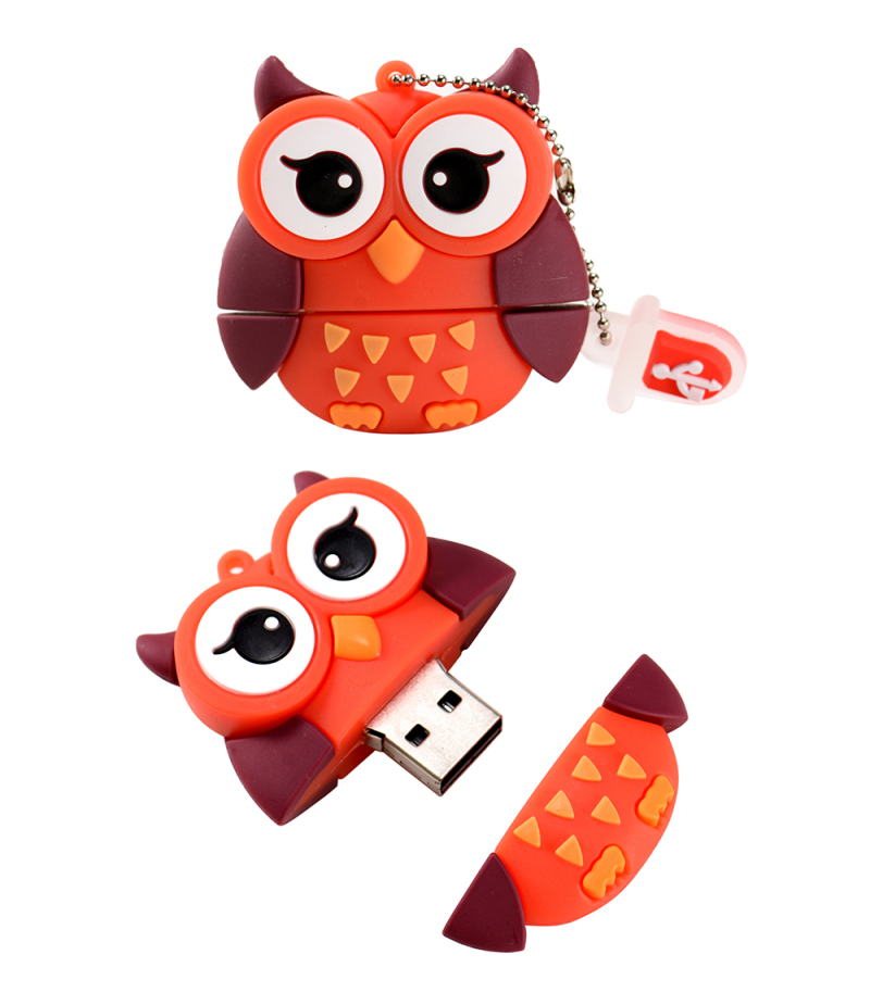 Cartoon shape PVC Custom USB
