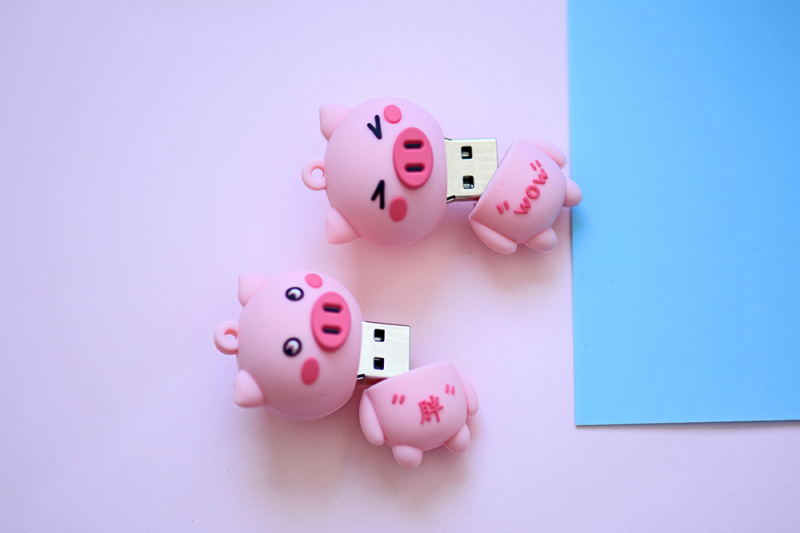 Cartoon shape PVC Custom USB