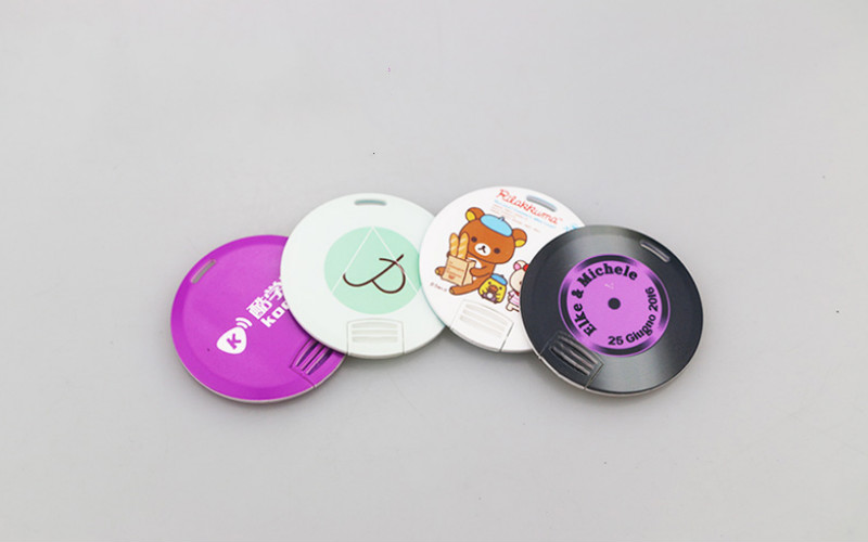 C-08 Mini Round Card shape USB Flash Drive