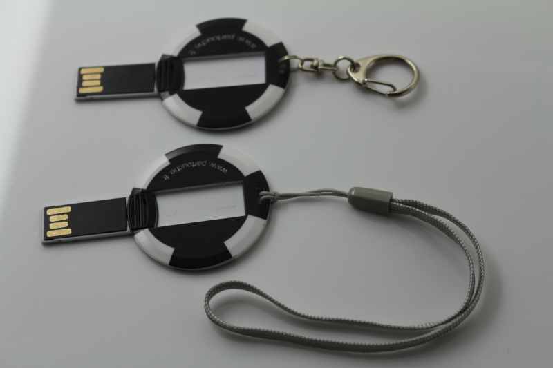 C-08 Mini Round Card shape USB Flash Drive