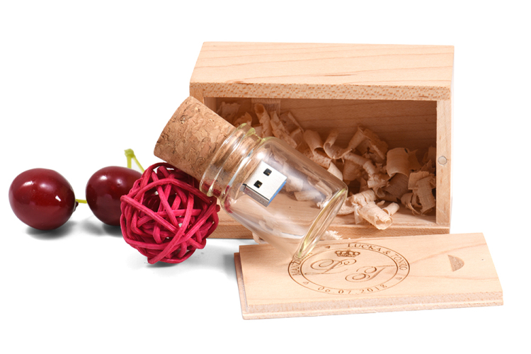 Wishing Bottle Shape USB Flash Drive