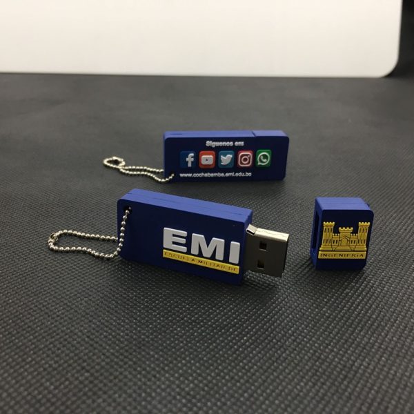 logo shape usb drive pvc