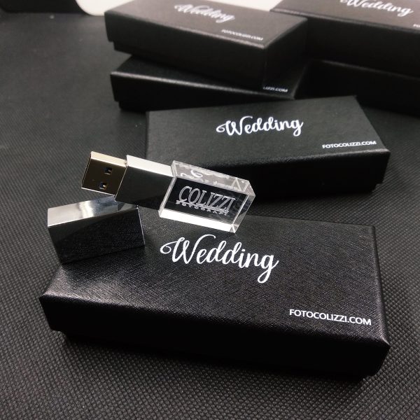 crystal usb for wedding