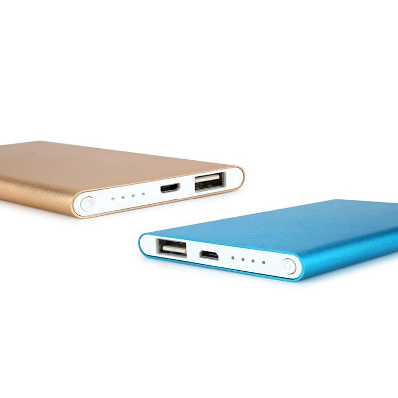Custom Logo Mini Power Bank 4000mAh / 5000mAh