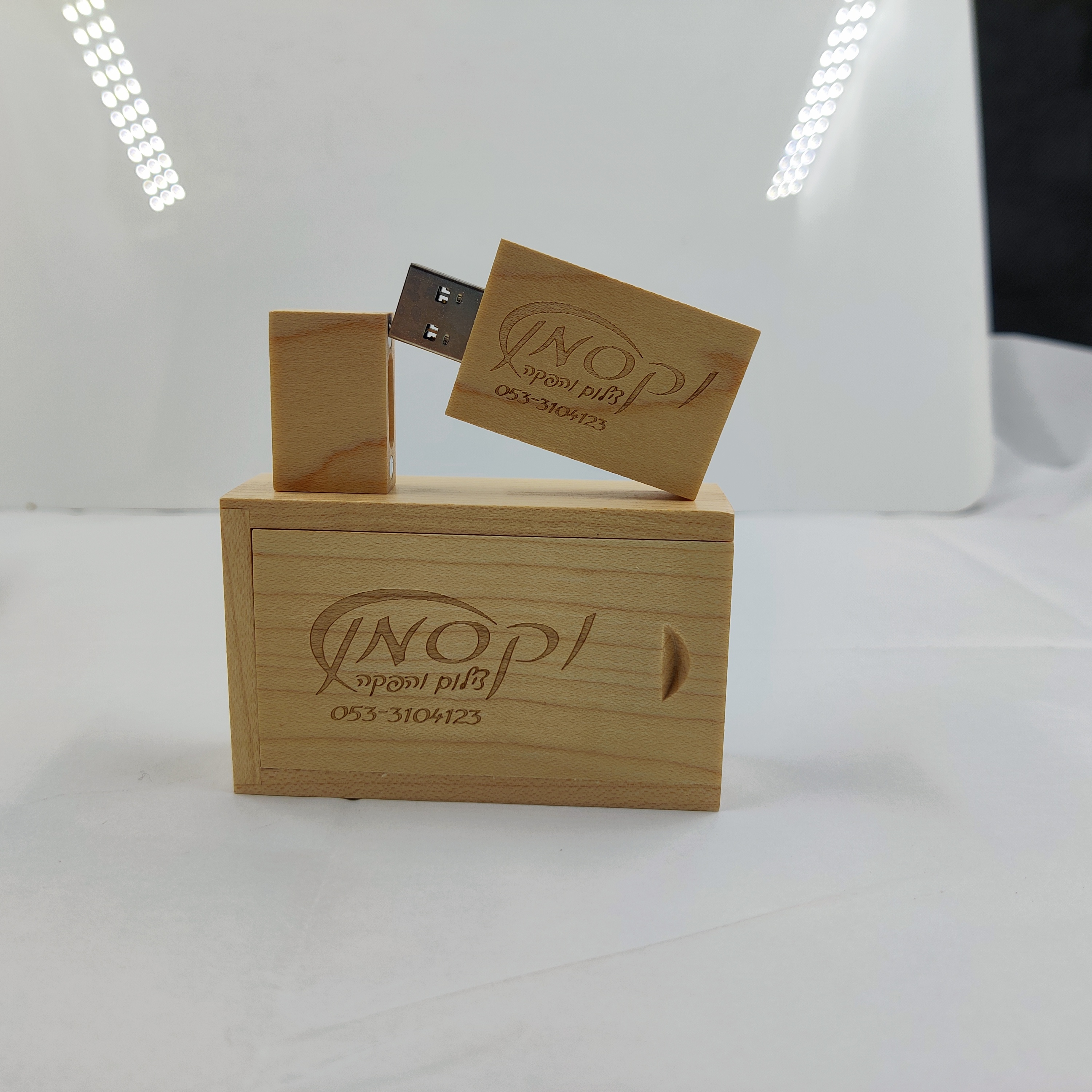 Happy New Year! New Wooden flash drive W-267 Order in 2021