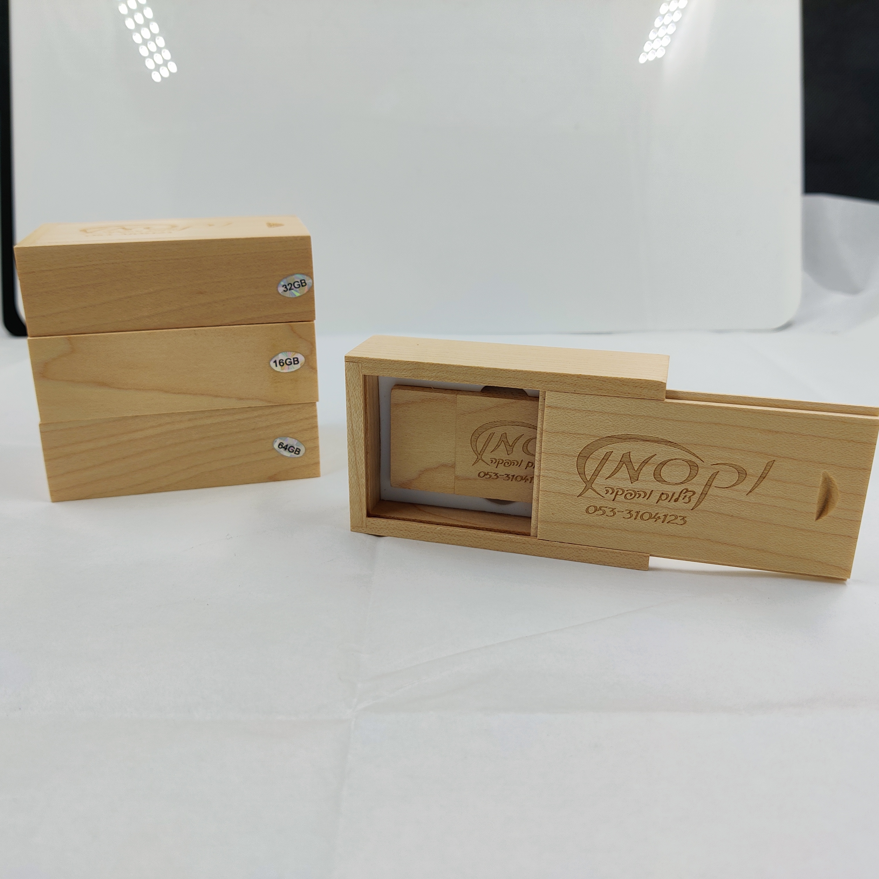Happy New Year! New Wooden flash drive W-267 Order in 2021