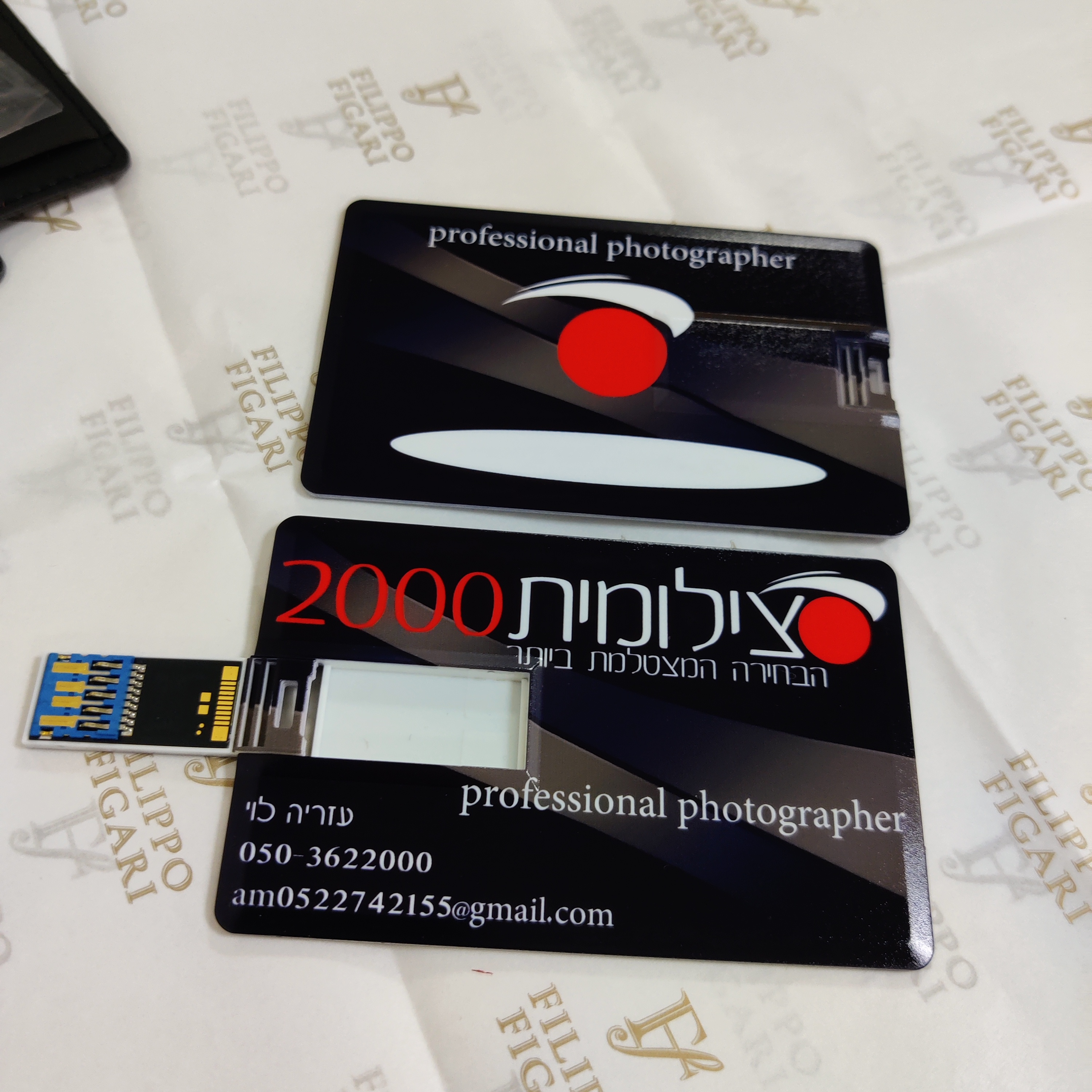 USB Business Cards C-05 for Professional Photographers