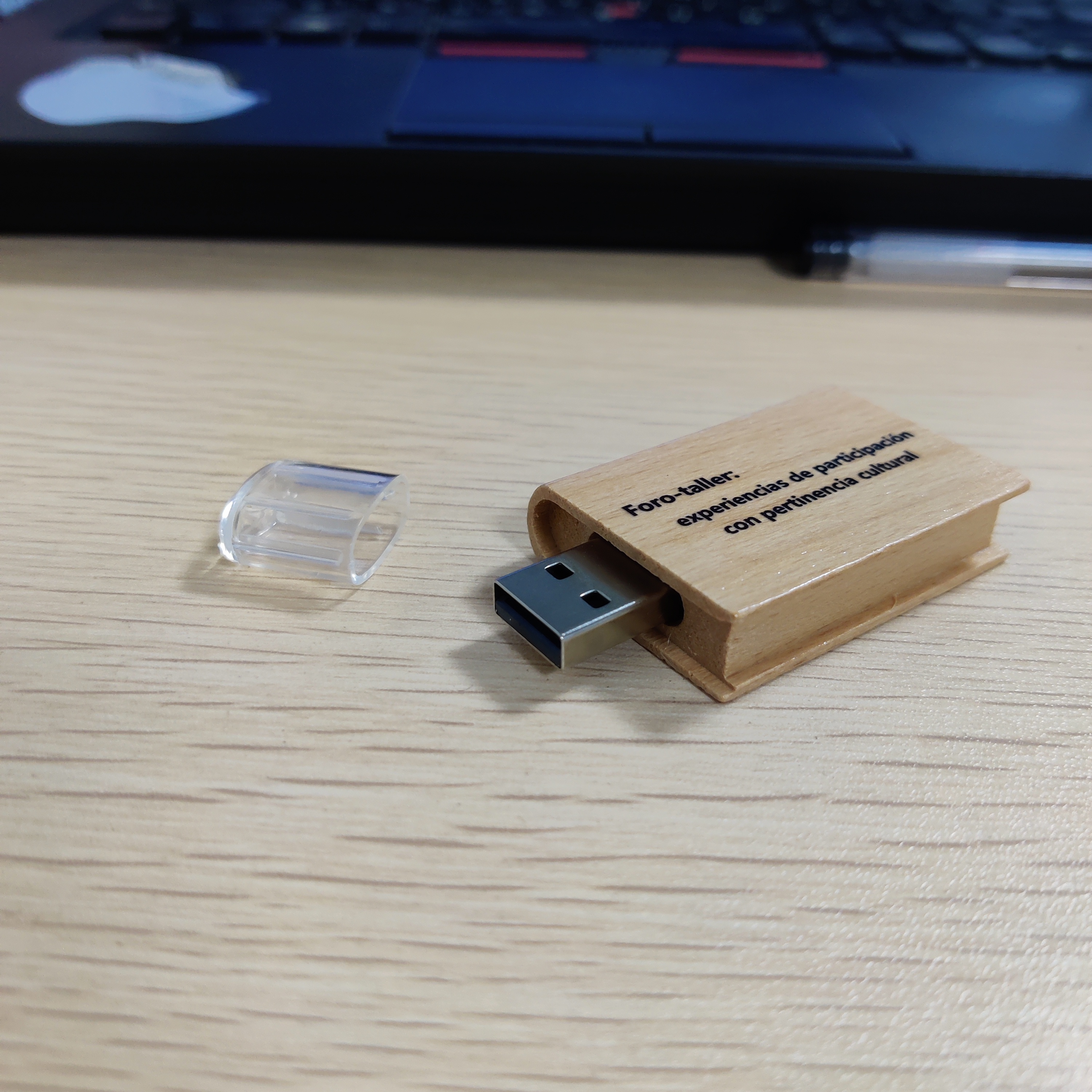Very interesting Book-shape Wooden USB flash drive