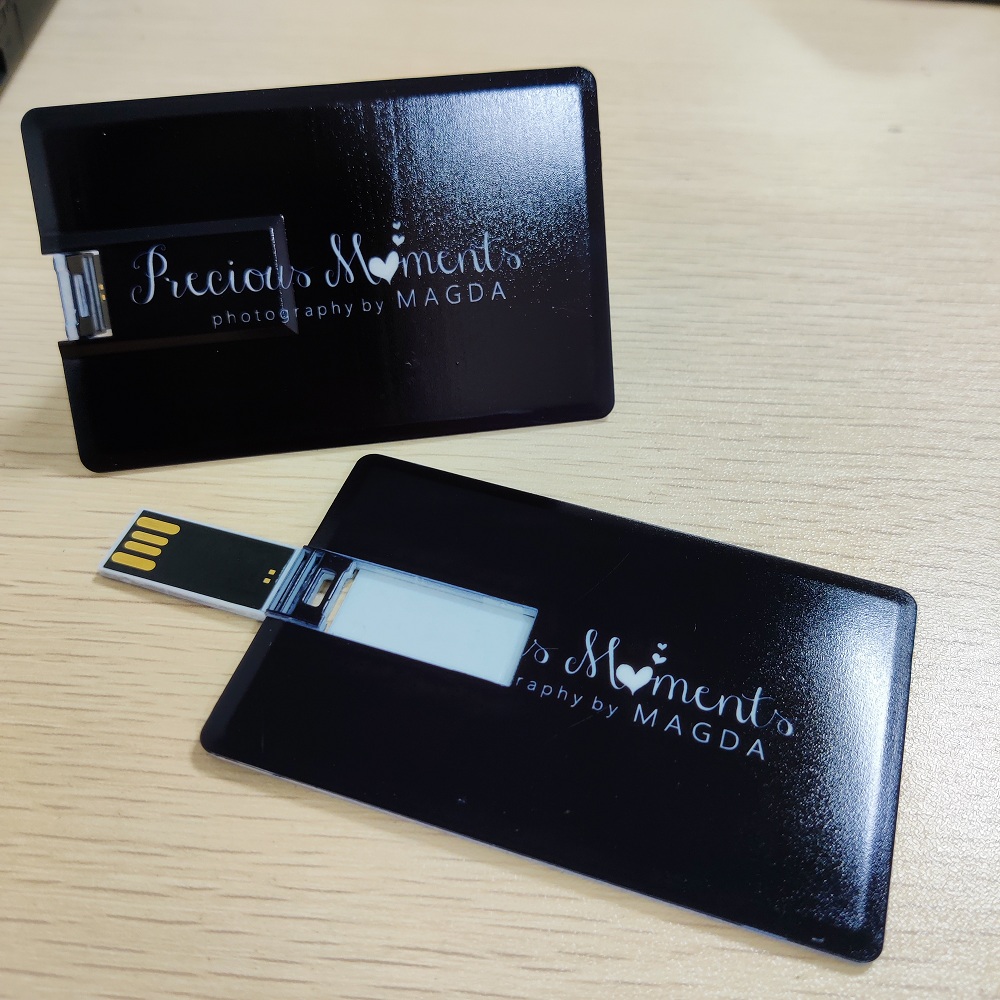 Credit Card USB flash drive Black small capacity