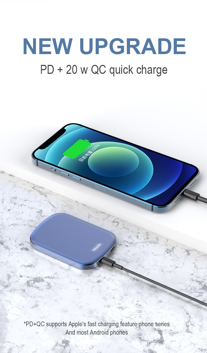 iPhone Magsafe Wireless Fast Charge Power Bank 10000mAh
