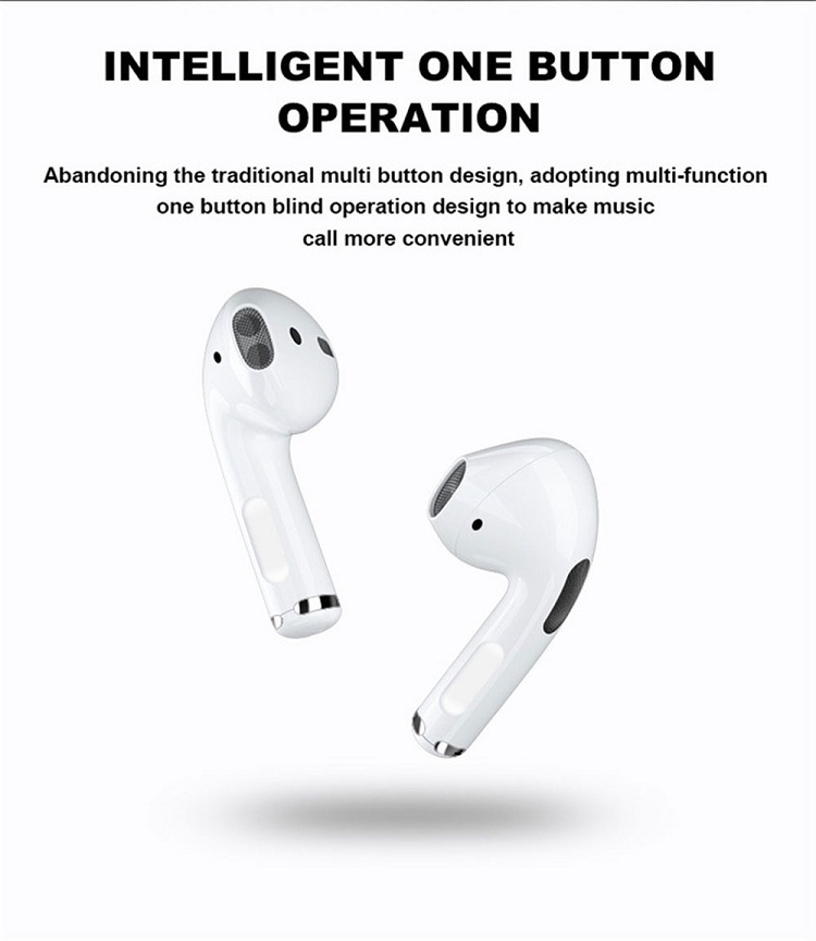 Wireless earbuds bluetooth headphones with charging case Pro 4
