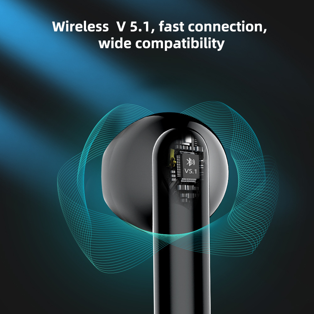 Wireless Earbuds Hifi Bluetooth Headphones with Charging Case