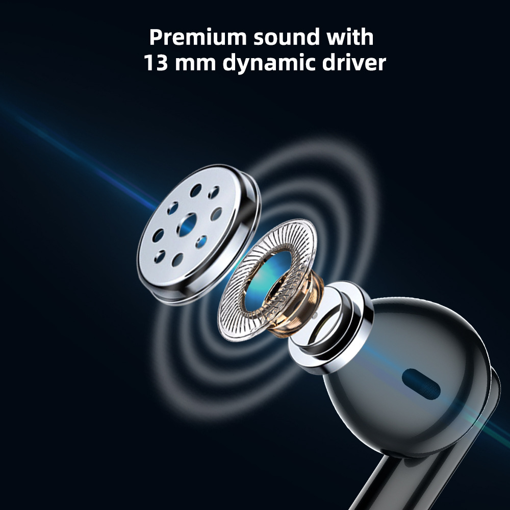Wireless Earbuds Hifi Bluetooth Headphones with Charging Case