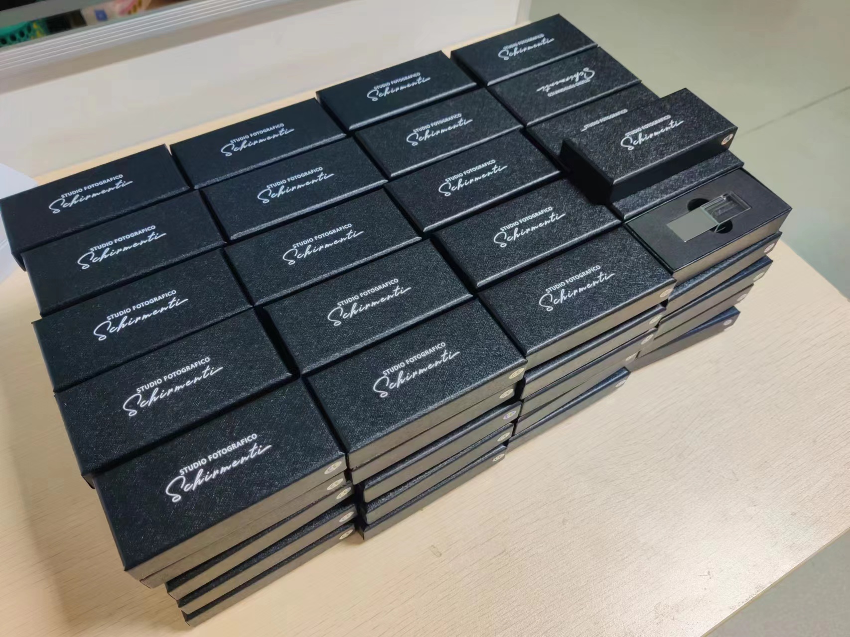 Crystal USB sticks 3.0 16GB with custom gift box