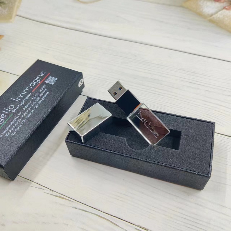 silver crystal usb